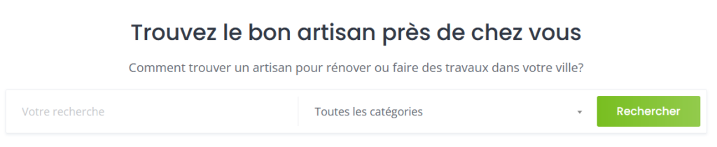 Devis artisan en ligne
