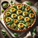 recete niçoise de la tartelette aux fleur de courgette