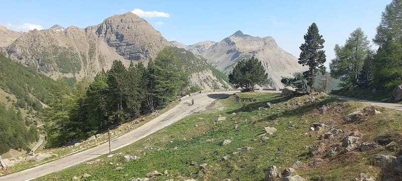 Route du col de la Cayolle