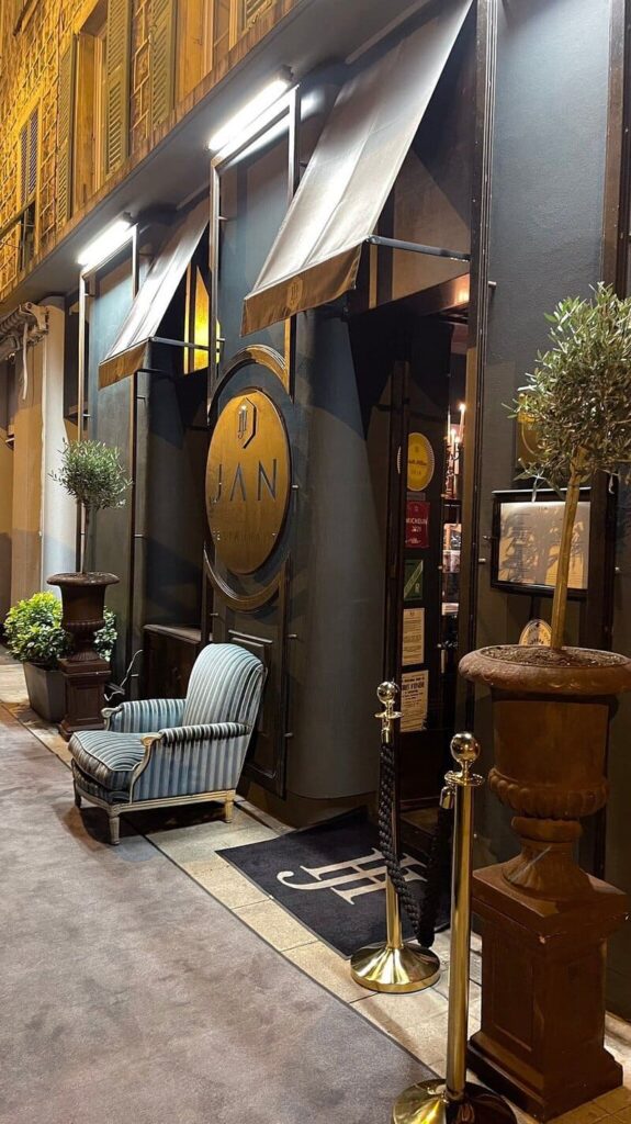 Jan le restaurant préféré des Niçois amoureux