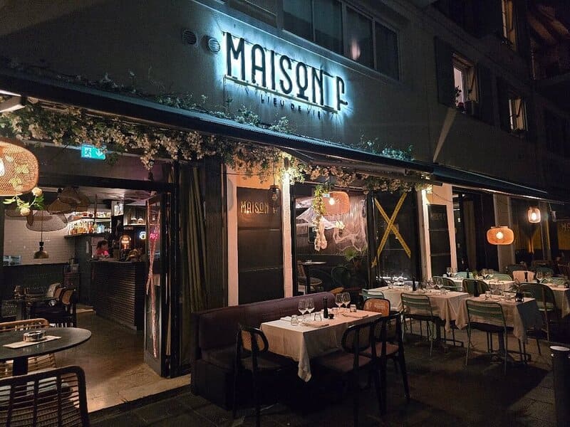 Maison F Restaurant romantique à Nice