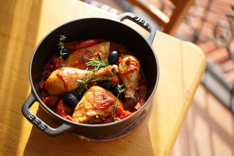 Poulet à la provencale
