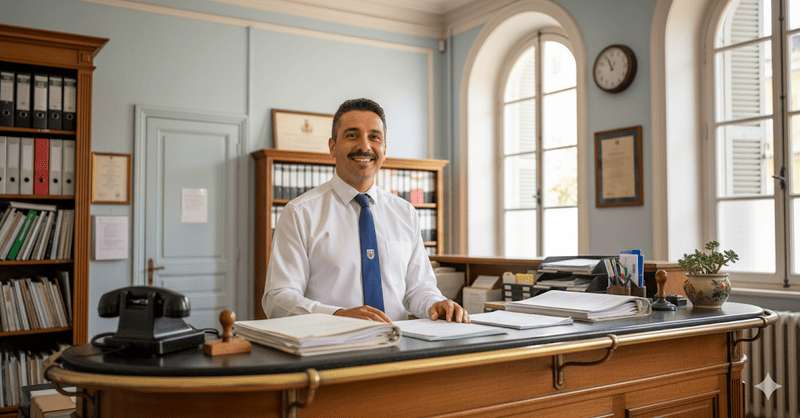 Employé de mairie a Nice