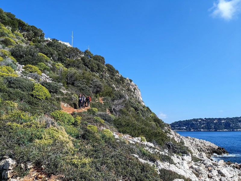 Sentier du littoral Nice