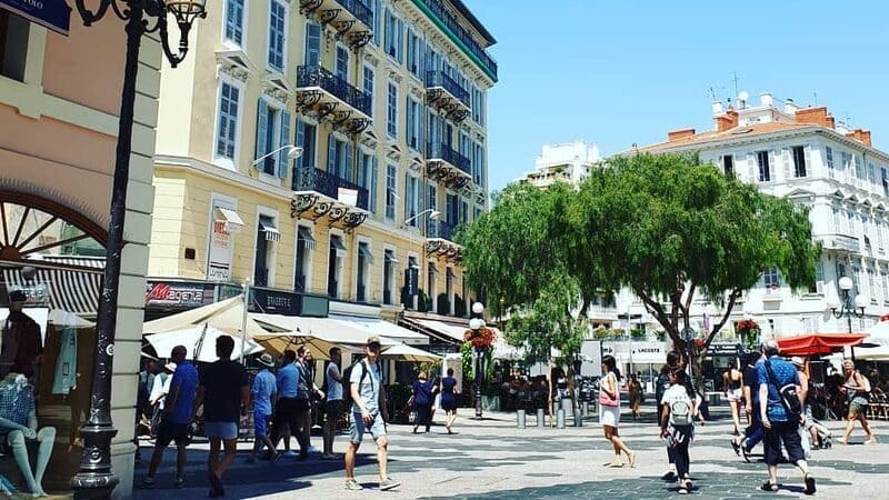 Zone pietone nice rue massena