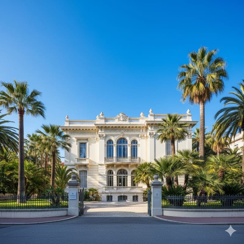 Facade du musé des beaux arts