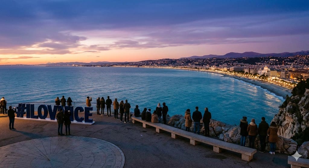 Rauba Capeu au crépuscule