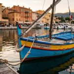 Un pointu au port de saint jean cap ferrat