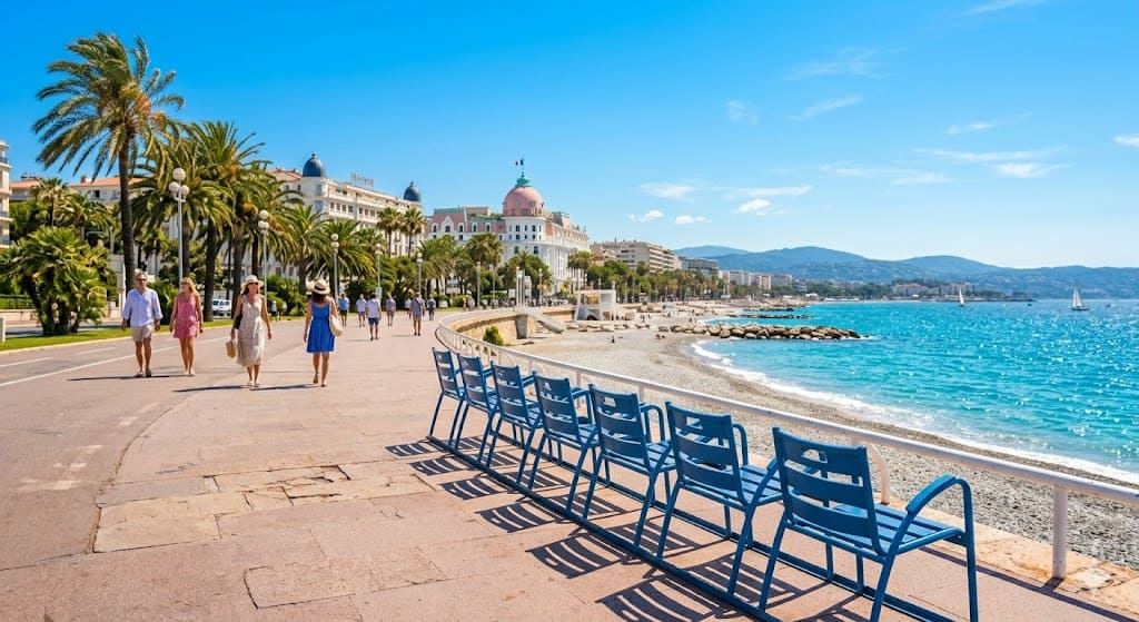 le negreco sur la promenade des anglais