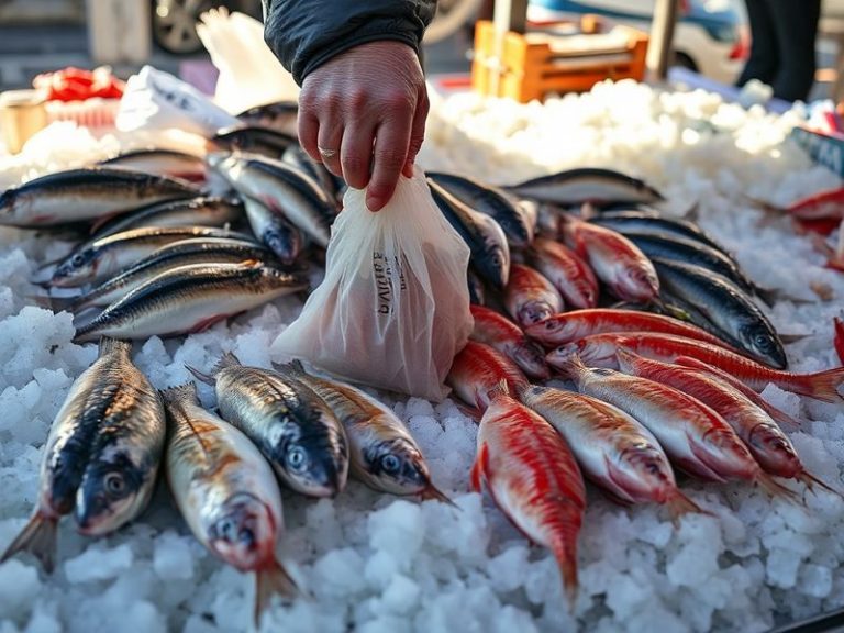 Le marche aux poissons