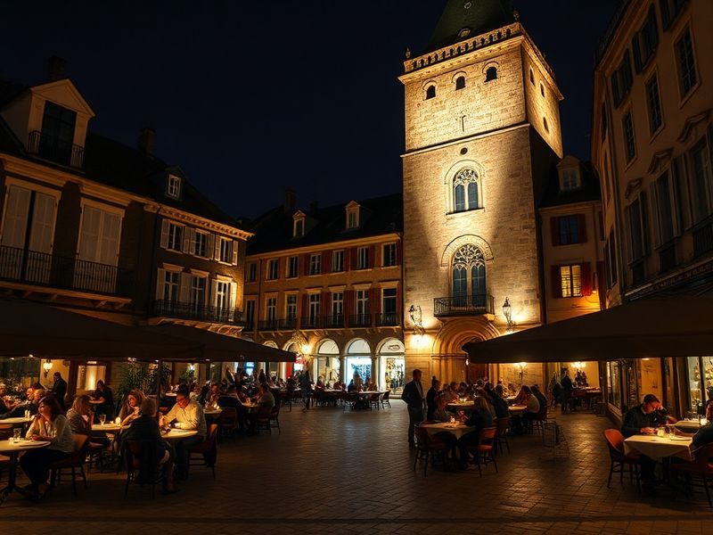 Place saint francois de nuit