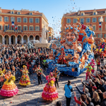 La parade du carnaval de Nice