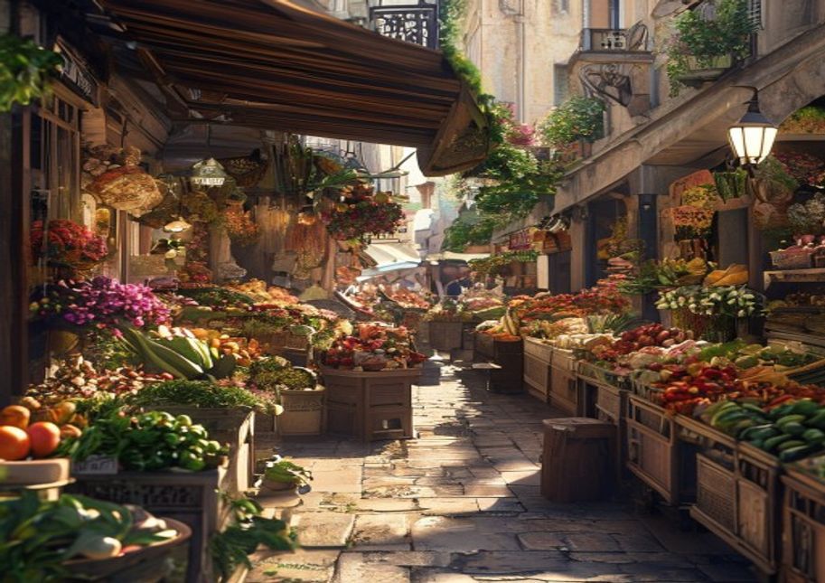 Découvrez l'ambiance provencale du vieux Nice