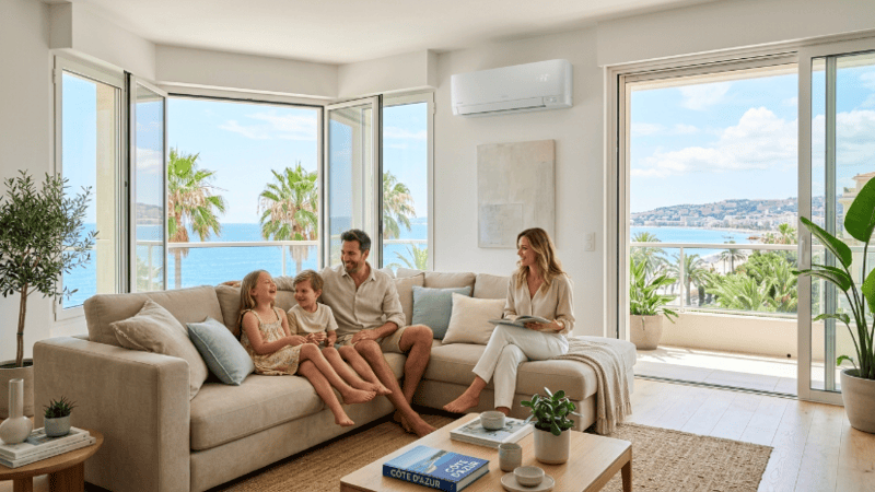 le cionfort de la clim sur la cote d azur