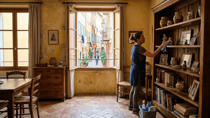 Aide menagere dans appartement a nice